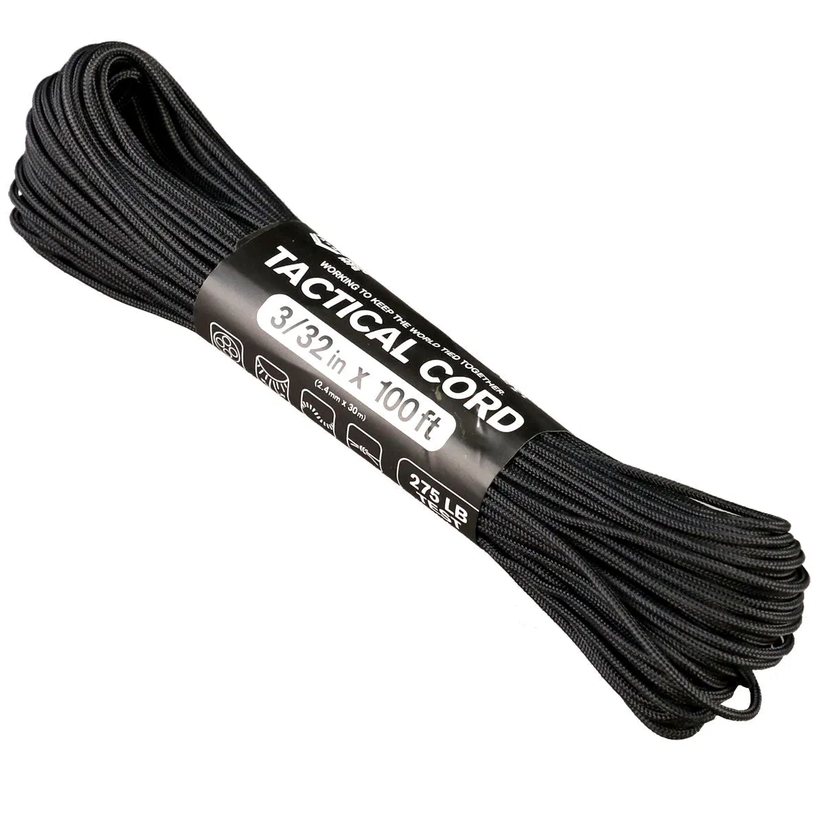 275 Cord 3/32 Tactical - Black