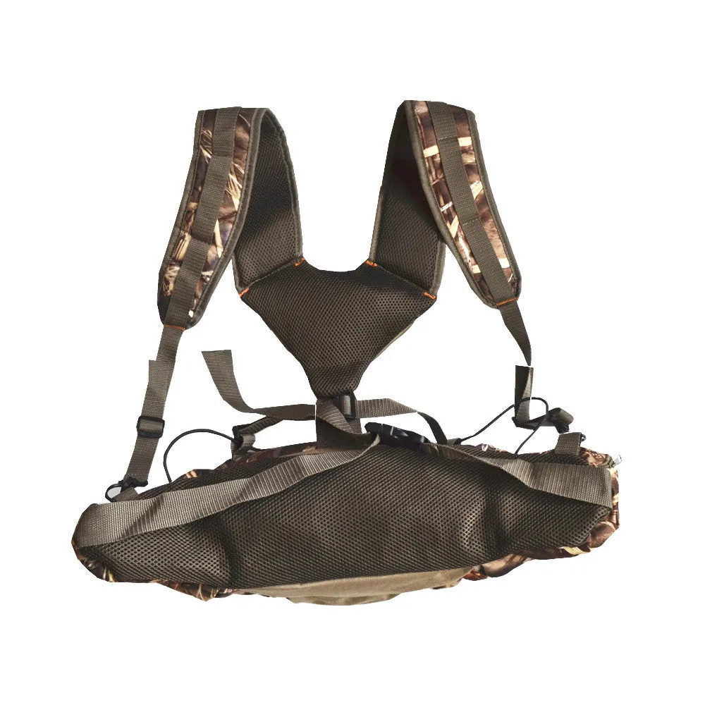6 Pocket hunting Fanny Pack with sholder strap