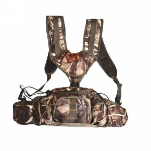 6 Pocket hunting Fanny Pack with sholder strap