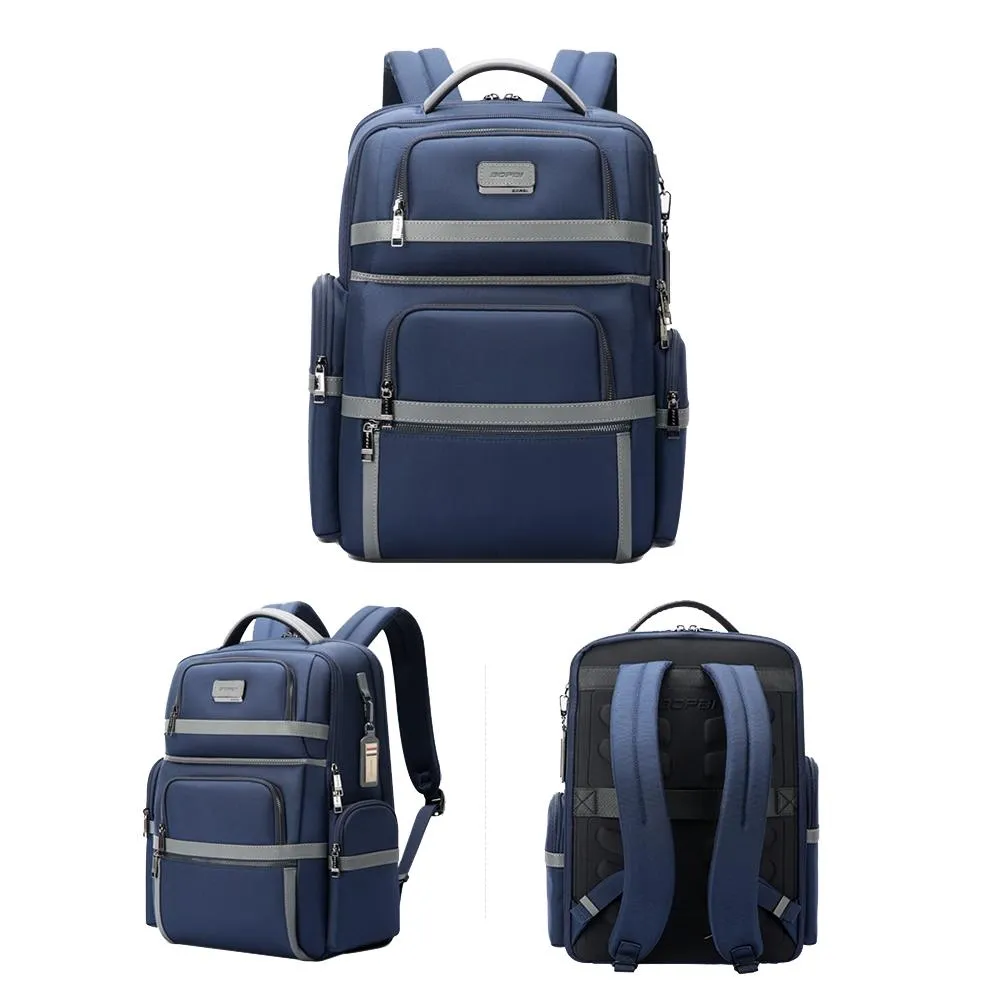 61-121601 Large Capacity Waterproof Business Laptop Backpack with Usb & Type-c Port