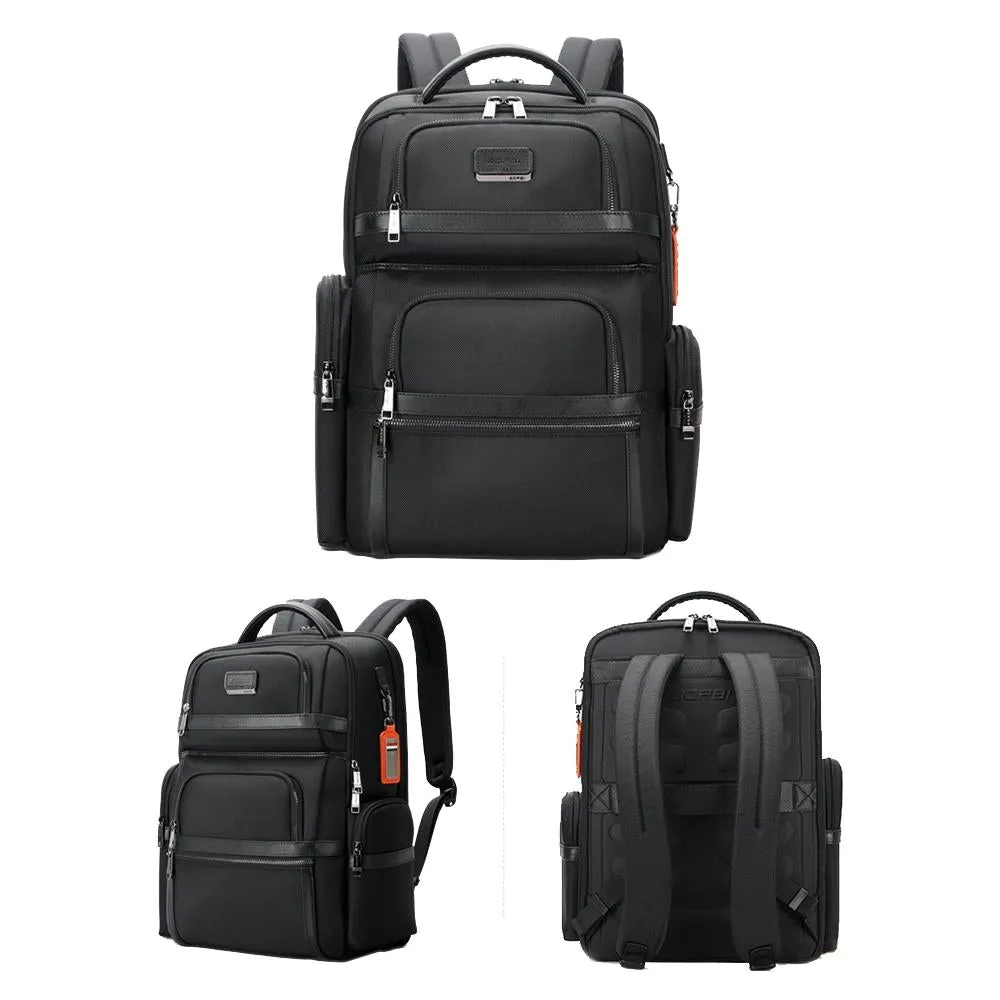 61-121601 Large Capacity Waterproof Business Laptop Backpack with Usb & Type-c Port