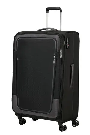 American Tourister Pulsonic 81cm 4-Wheel Large Expandable Suitcase