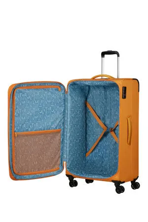 American Tourister Pulsonic 81cm 4-Wheel Large Expandable Suitcase