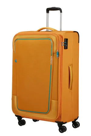 American Tourister Pulsonic 81cm 4-Wheel Large Expandable Suitcase