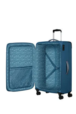 American Tourister Pulsonic 81cm 4-Wheel Large Expandable Suitcase