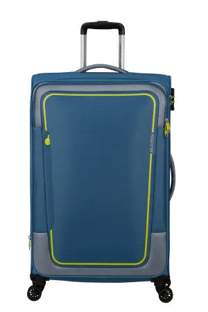 American Tourister Pulsonic 81cm 4-Wheel Large Expandable Suitcase