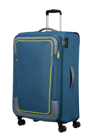 American Tourister Pulsonic 81cm 4-Wheel Large Expandable Suitcase