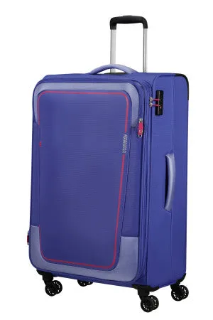 American Tourister Pulsonic 81cm 4-Wheel Large Expandable Suitcase