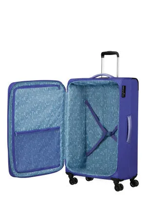 American Tourister Pulsonic 81cm 4-Wheel Large Expandable Suitcase