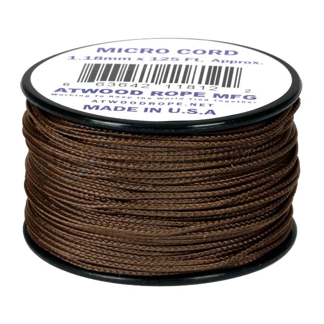Atwood Micro Cord 1.18mm - Brown