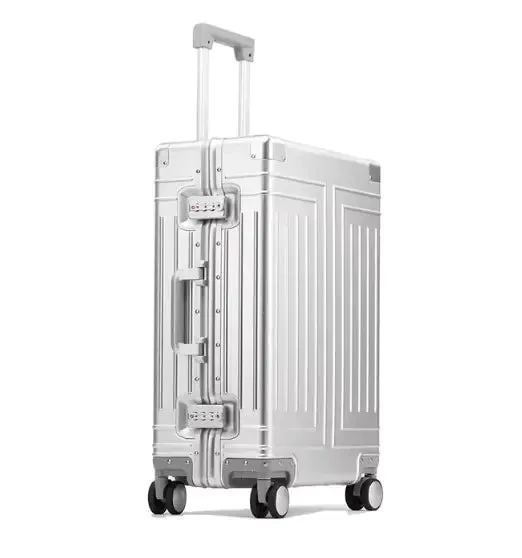 Aviation Grade Aluminum Travel Suitcases