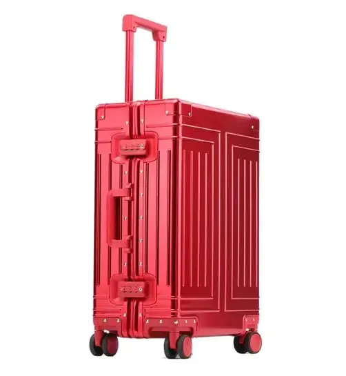Aviation Grade Aluminum Travel Suitcases