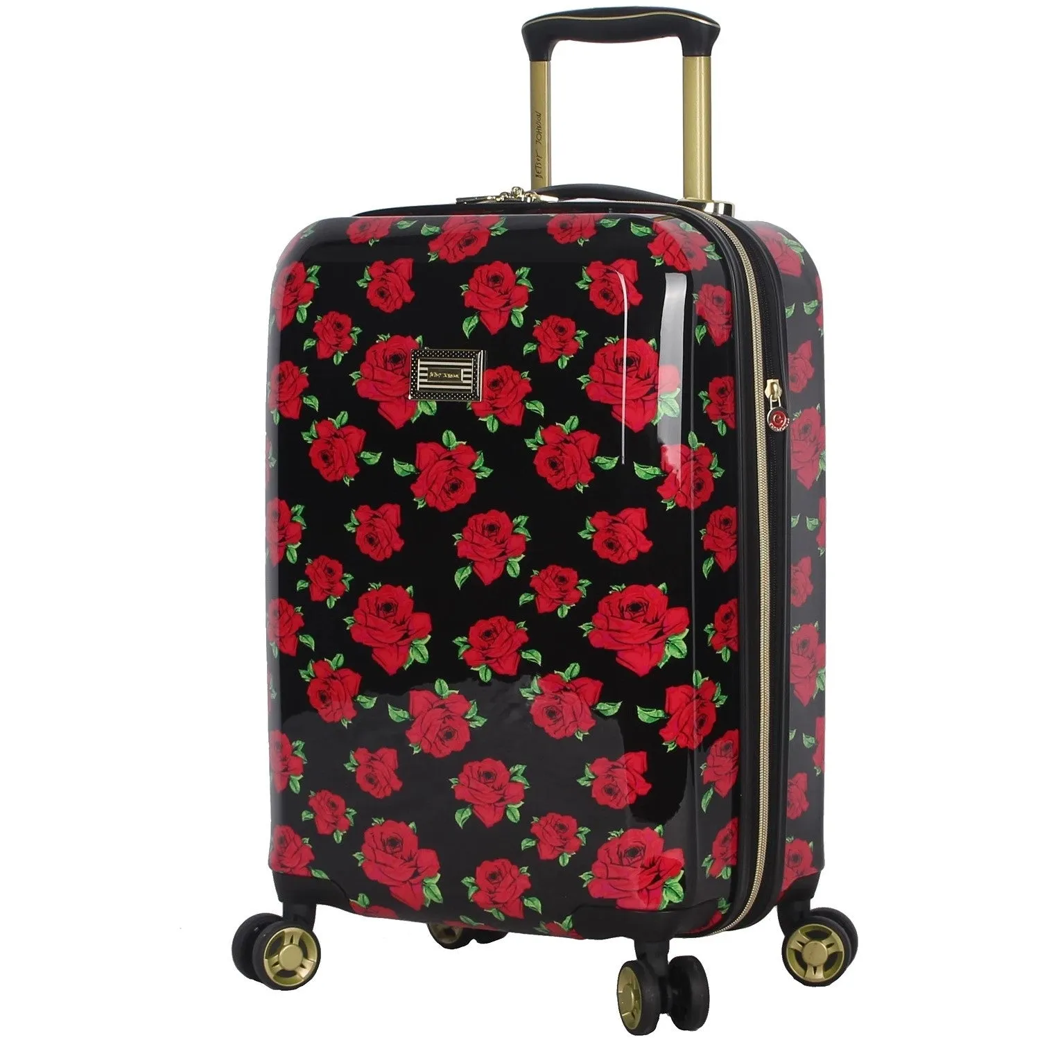 Betsey Johnson Covered Roses 3-Piece Luggage Set