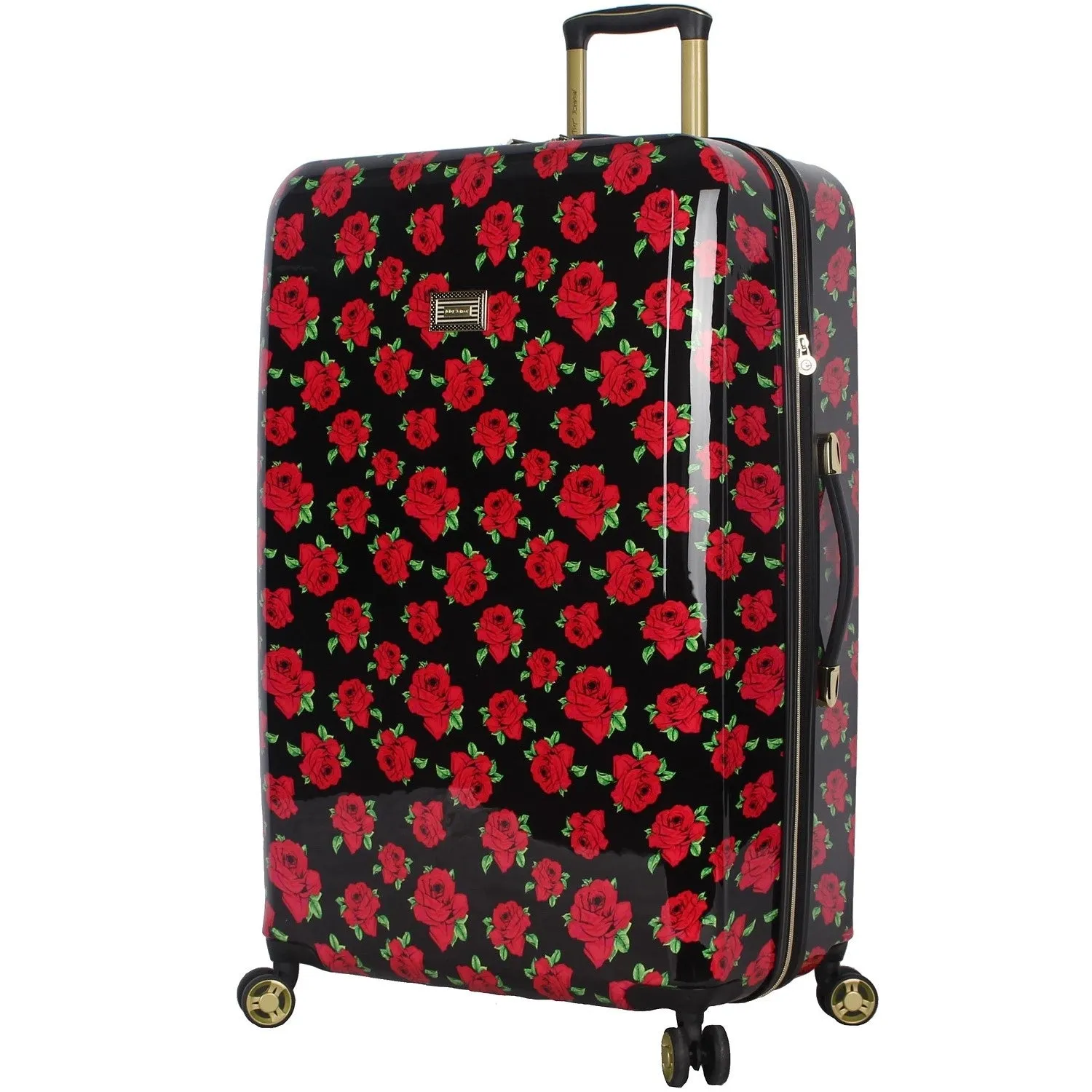 Betsey Johnson Covered Roses 3-Piece Luggage Set