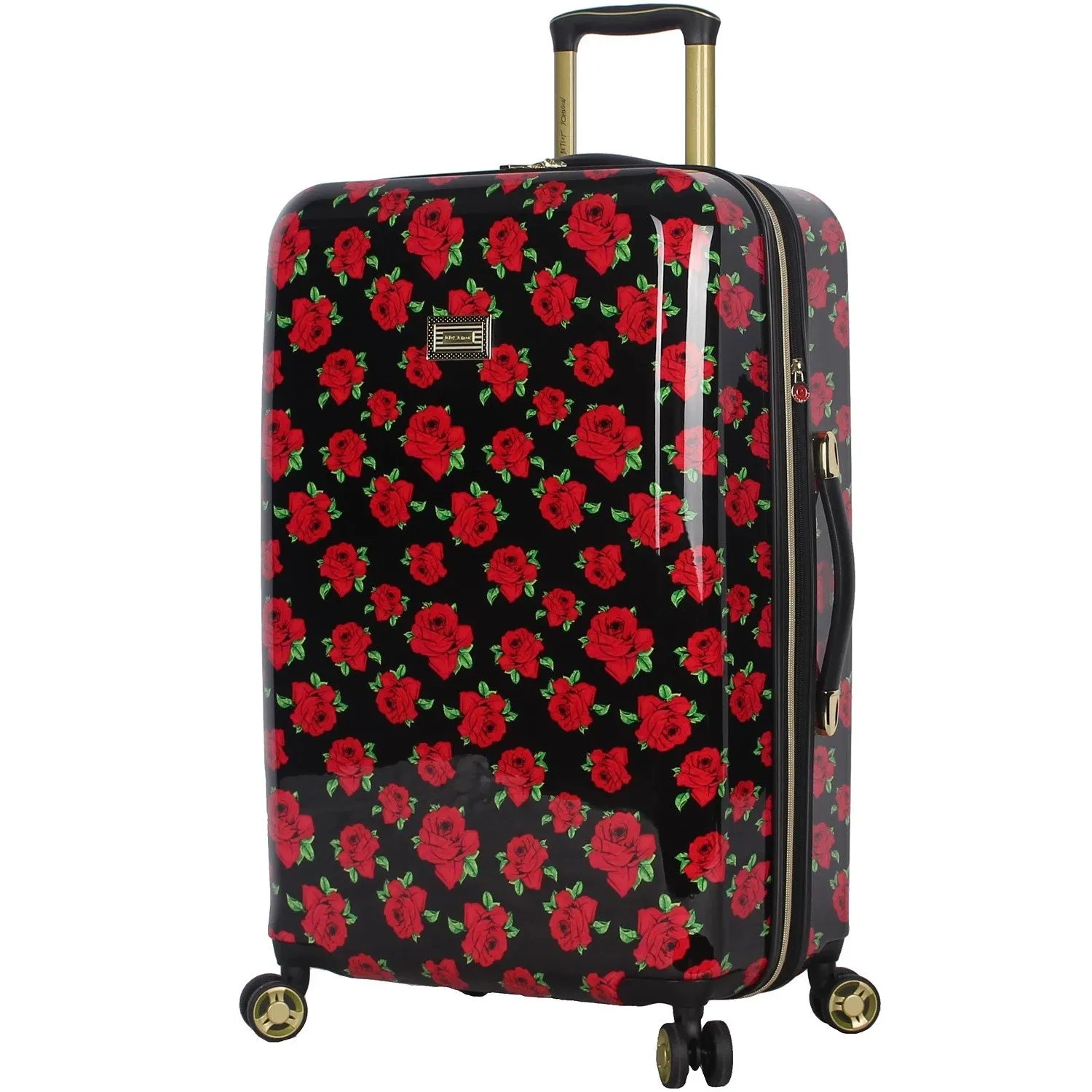 Betsey Johnson Covered Roses 3-Piece Luggage Set