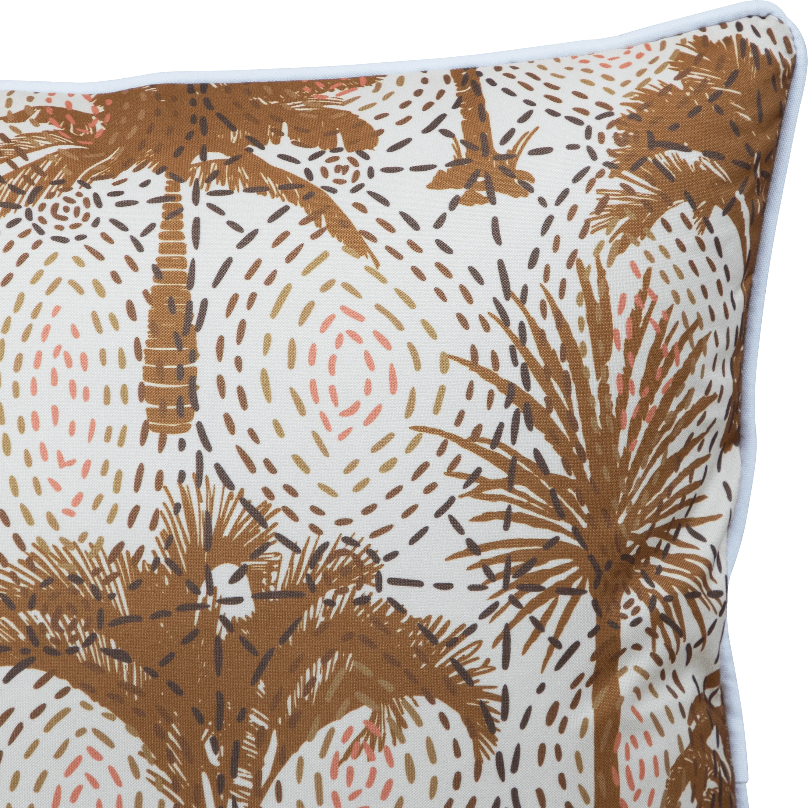 Bondi Sea Spray - 45 x 45 cm Piped Outdoor Cushion