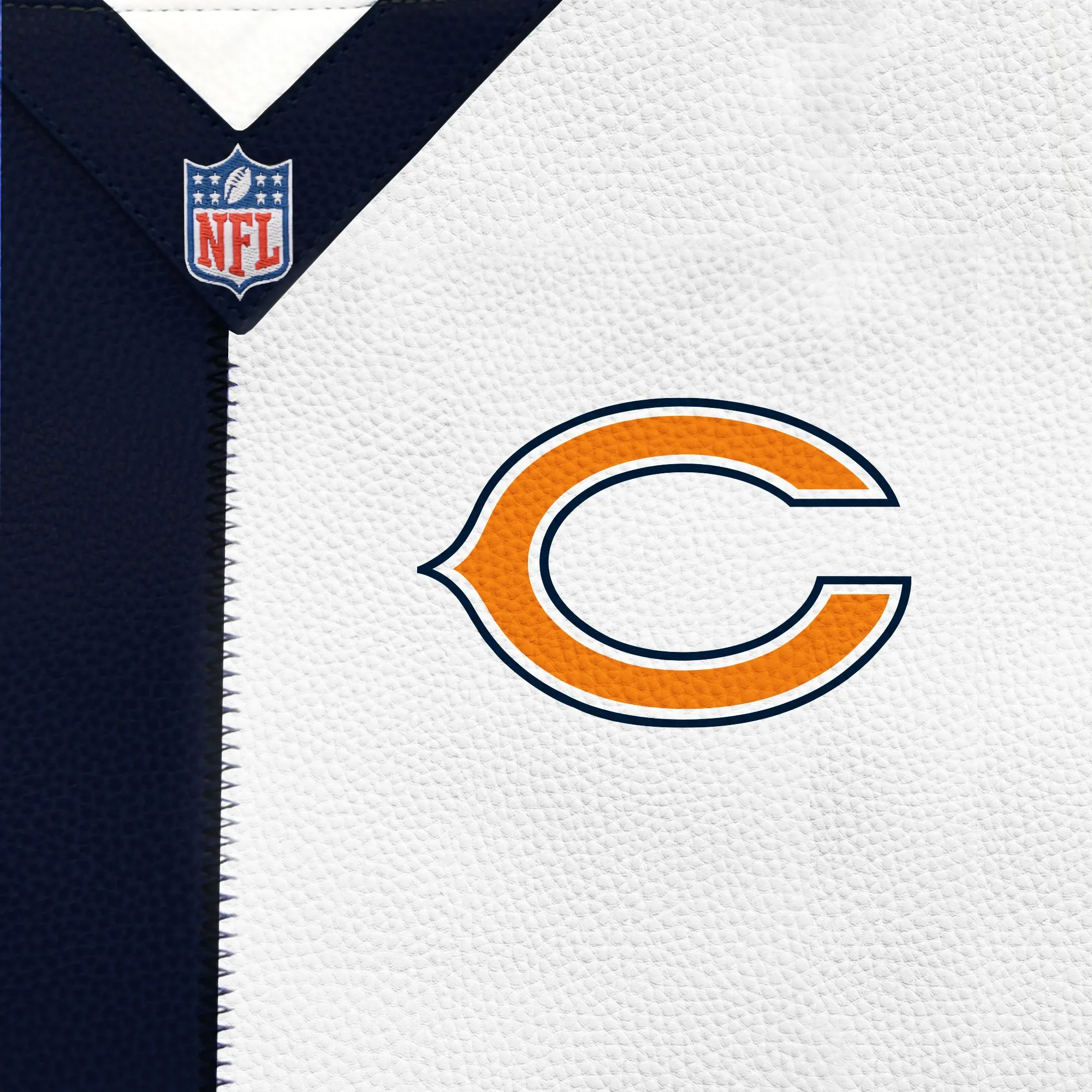 Chicago Bears Pebble Split Hobo
