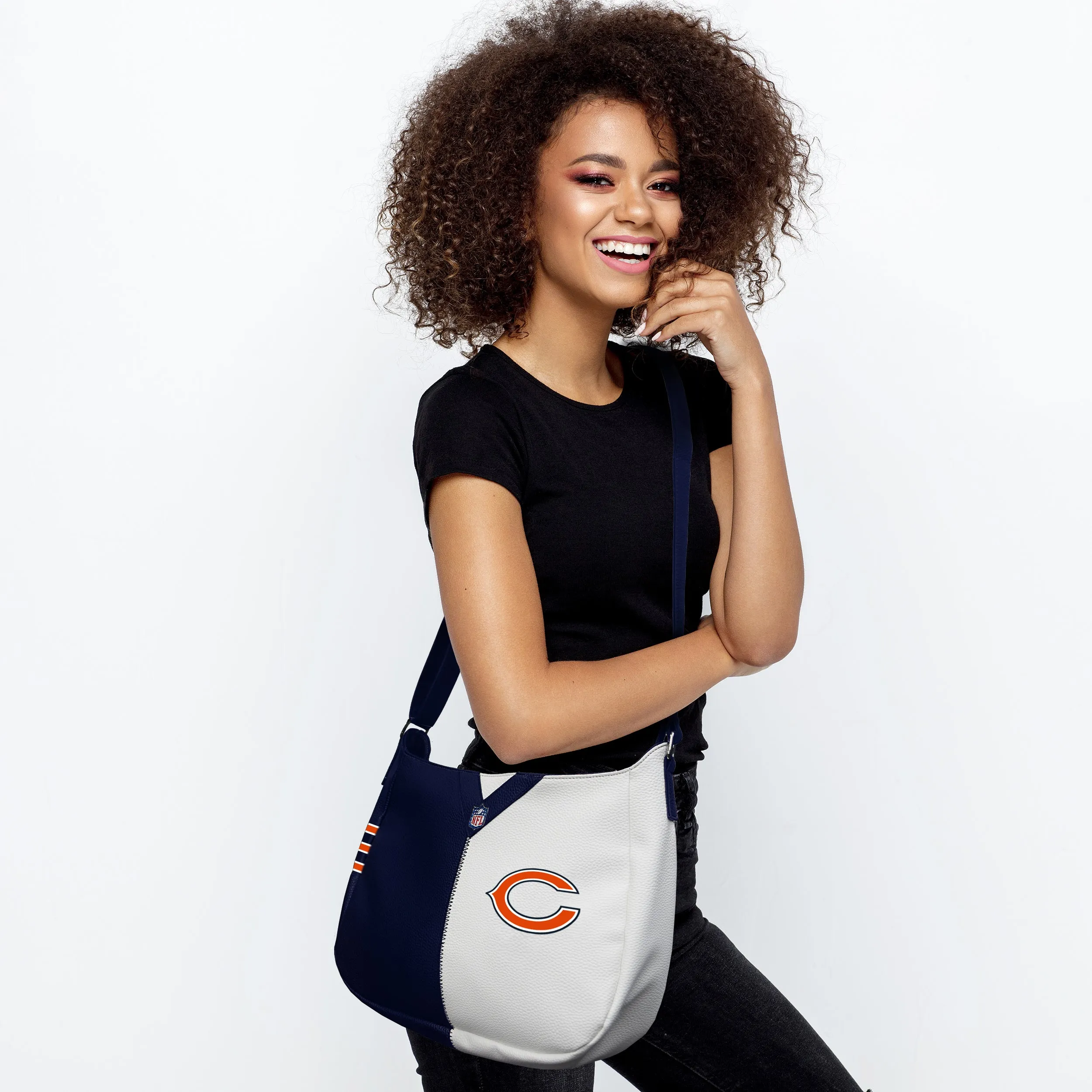 Chicago Bears Pebble Split Hobo