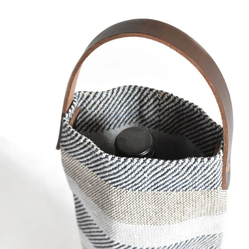 Colony Stripe Wine Tote