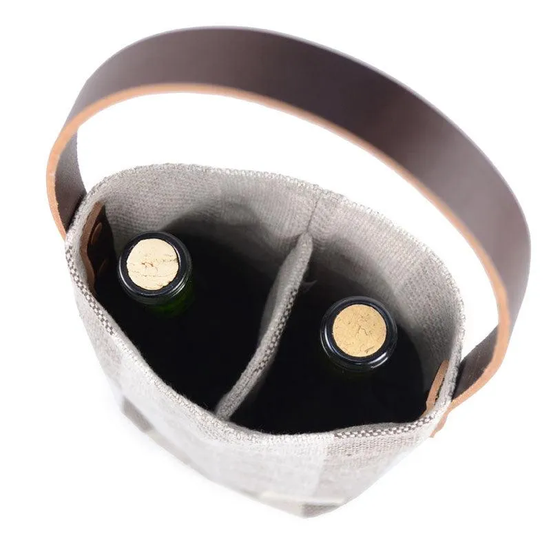 Colony Stripe Wine Tote