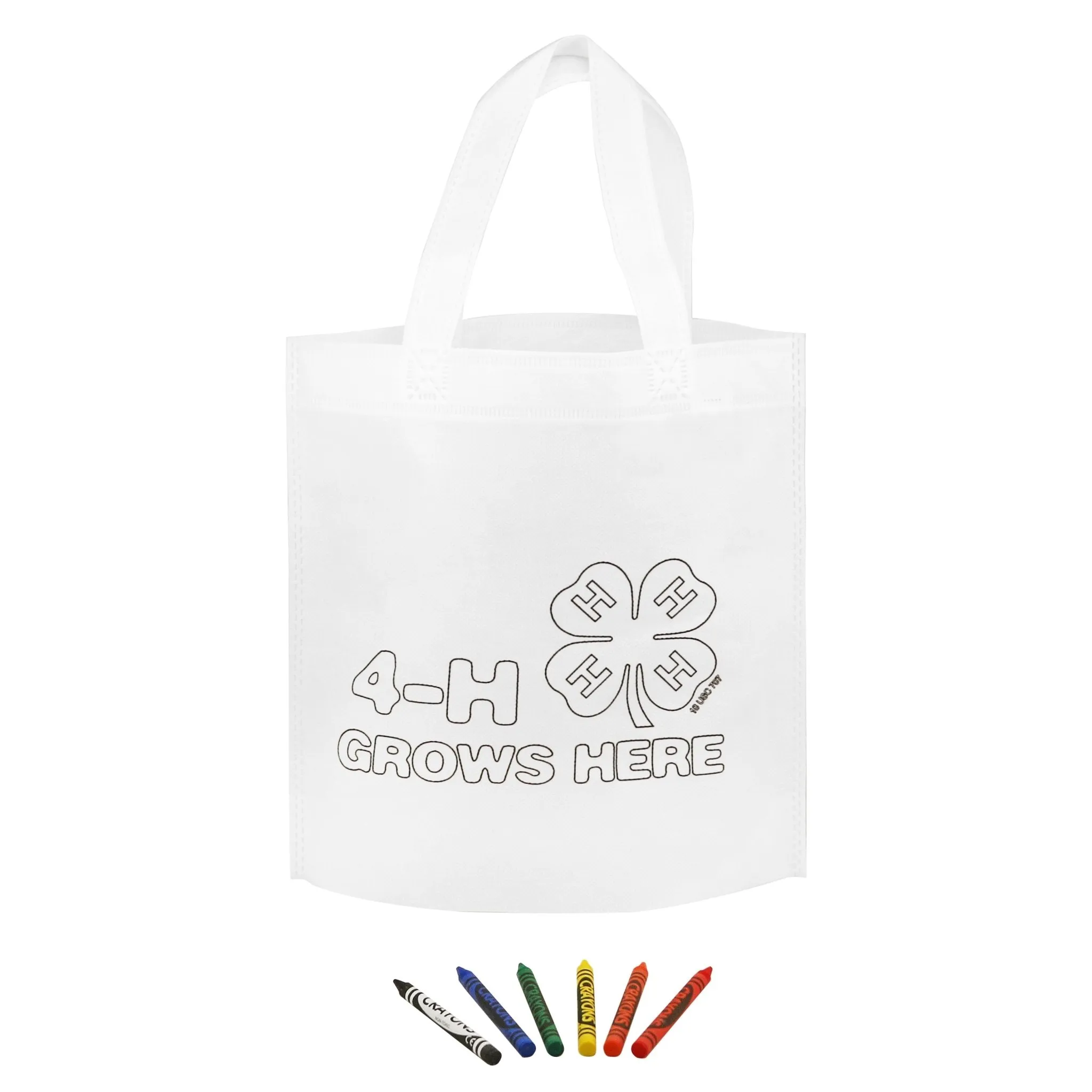 Coloring Tote with Crayons