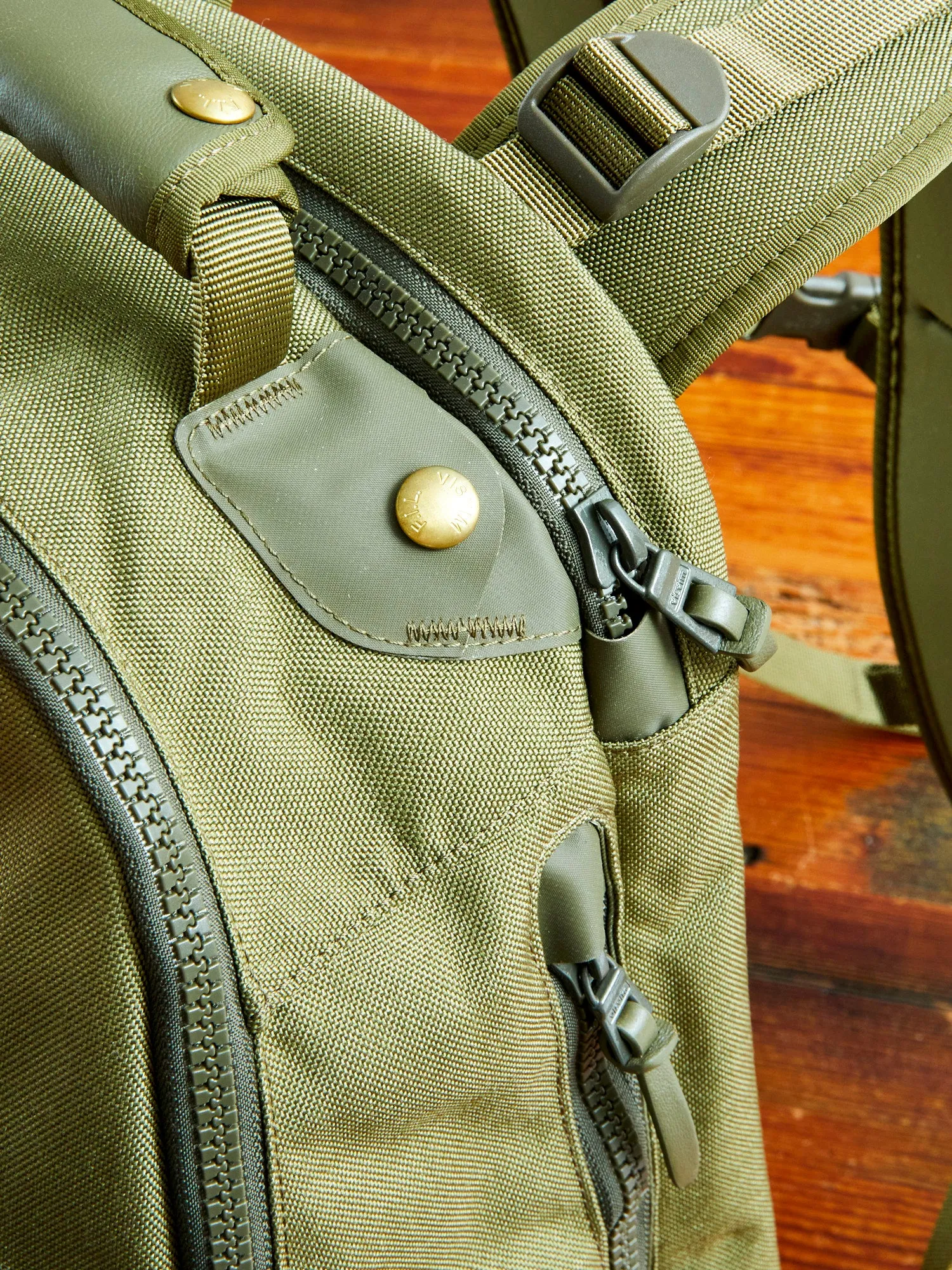 Cordura 20L Backpack in Olive Lambskin