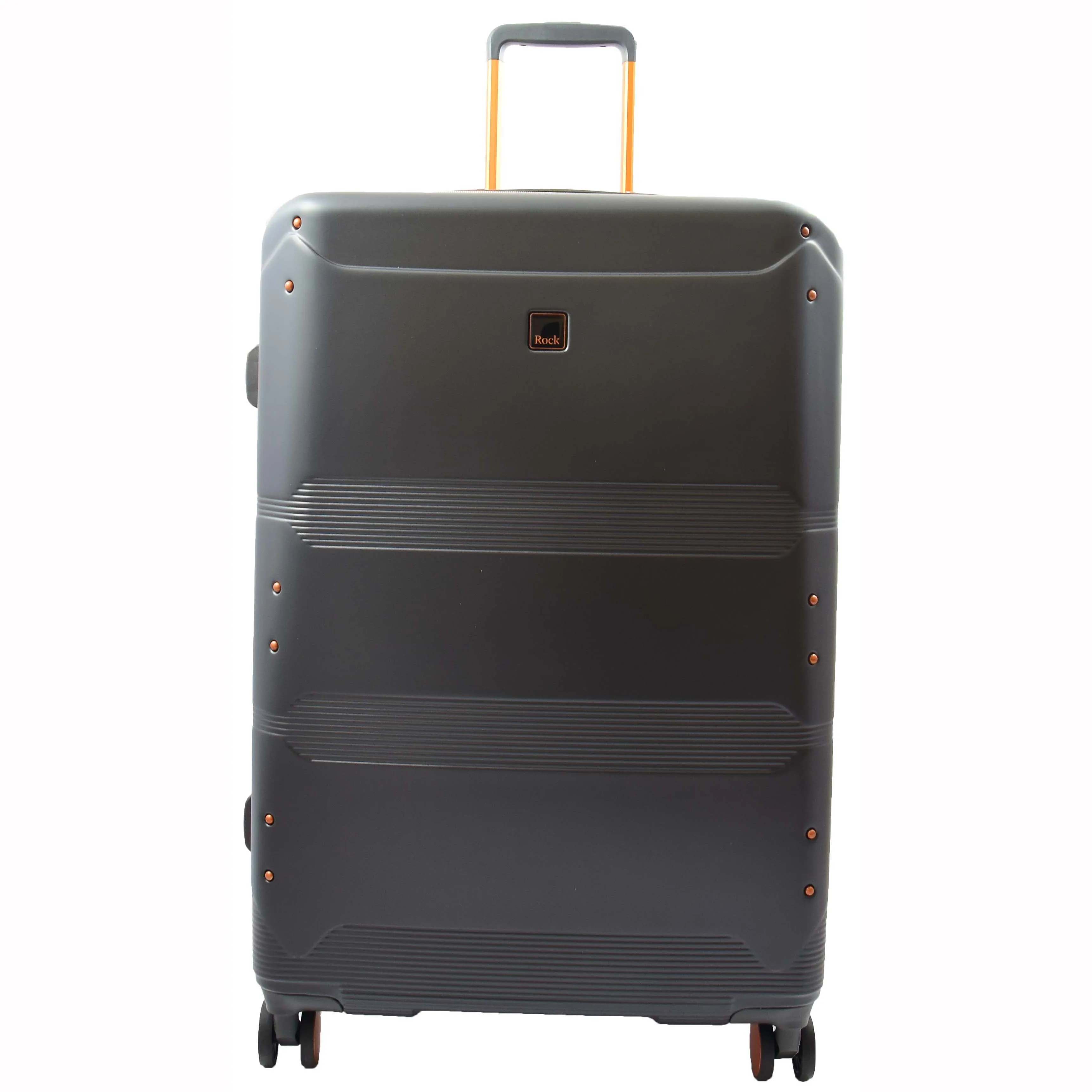 Exclusive 4 Wheel Hard Shell Luggage Expandable Suitcase Travel Bags Astro Charcoal