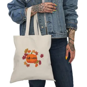 Fall O Ween Natural Tote Bag