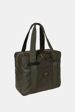 Filson Tin Cloth Tote Bag (Otter Green)