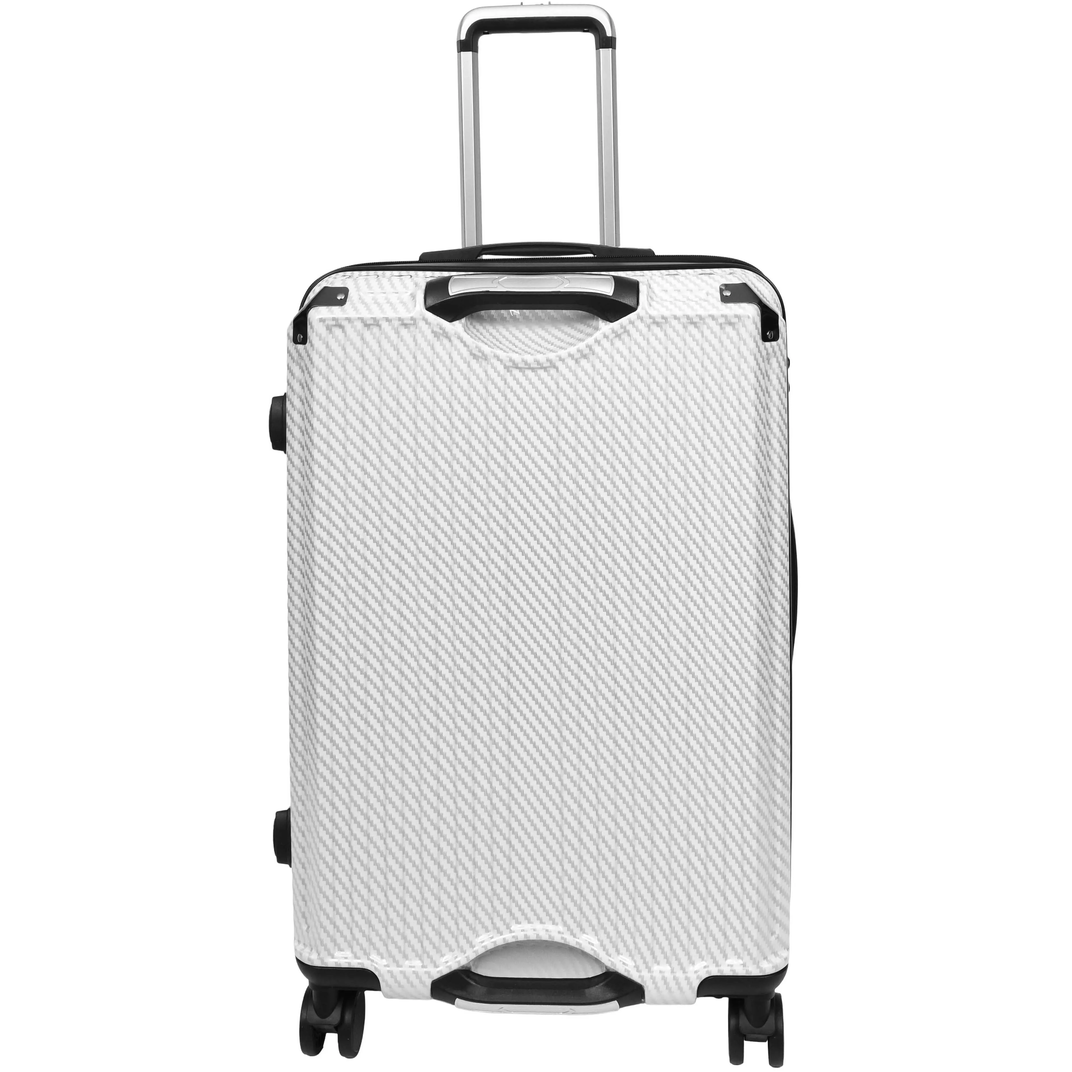 Four Wheel Suitcase Hard Shell Luggage Explorer