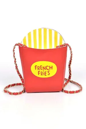 French Fries Crossbody Swing Clutch