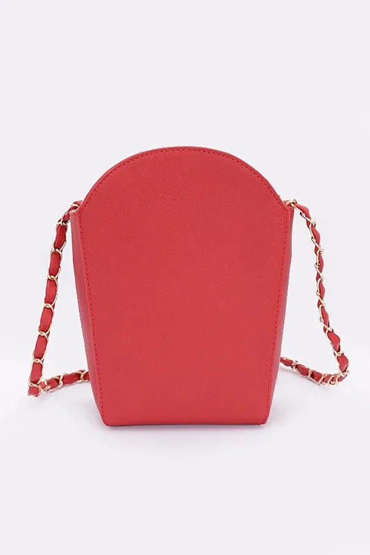 French Fries Crossbody Swing Clutch