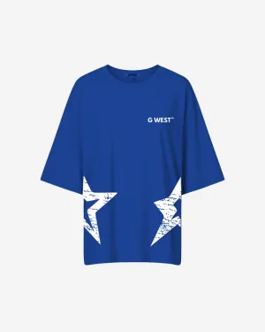G West Oversized New York Arch Logo Tee  - WOMEN