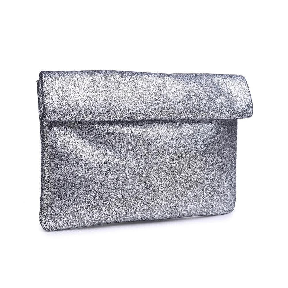 Gianna Metallic Clutch