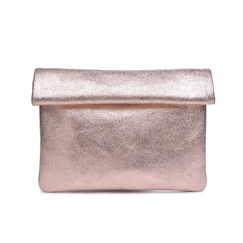 Gianna Metallic Clutch