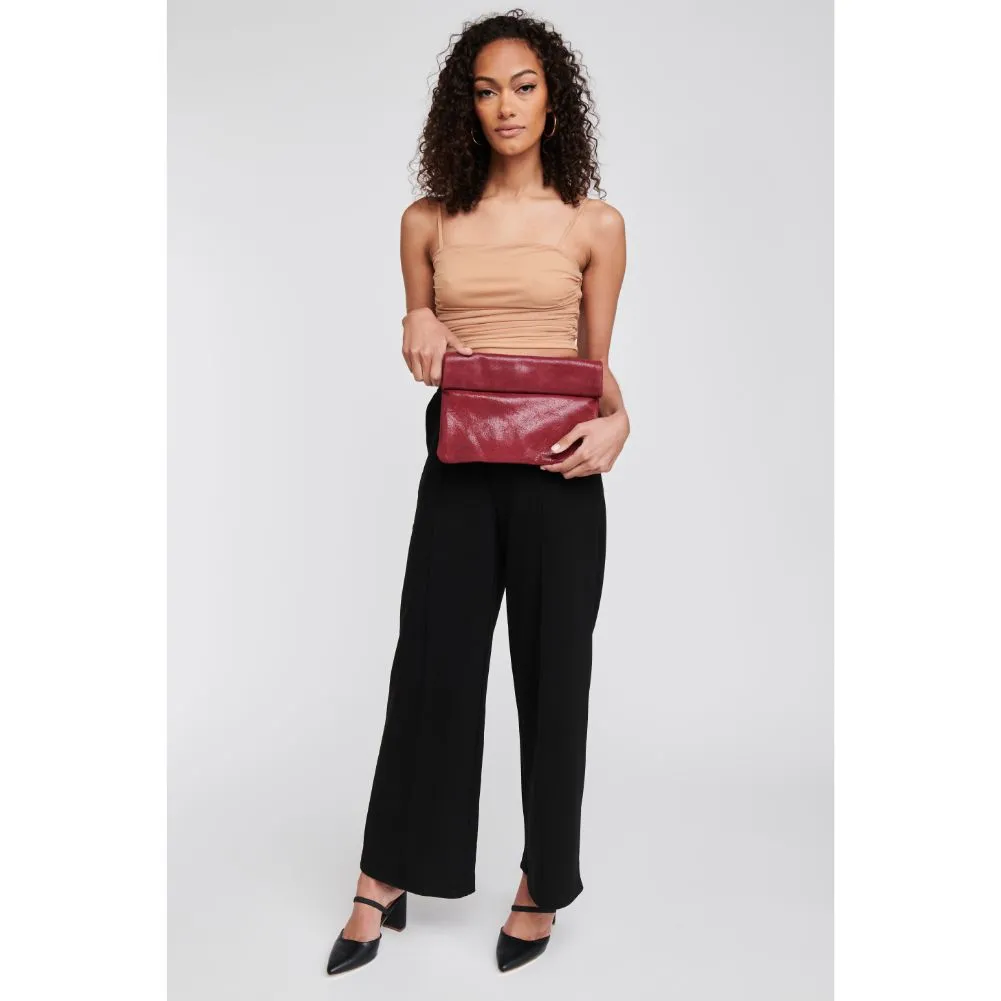 Gianna Metallic Clutch