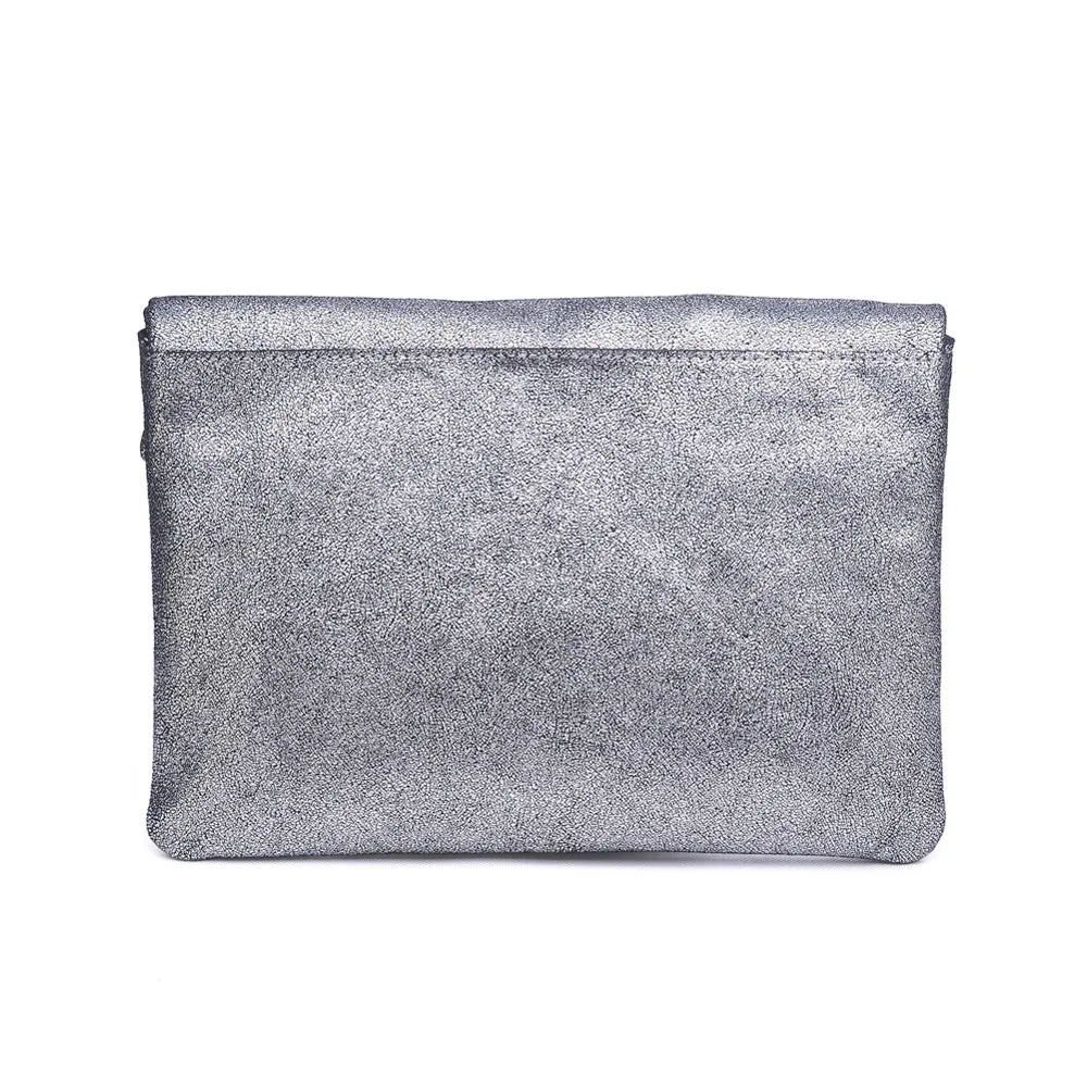 Gianna Metallic Clutch