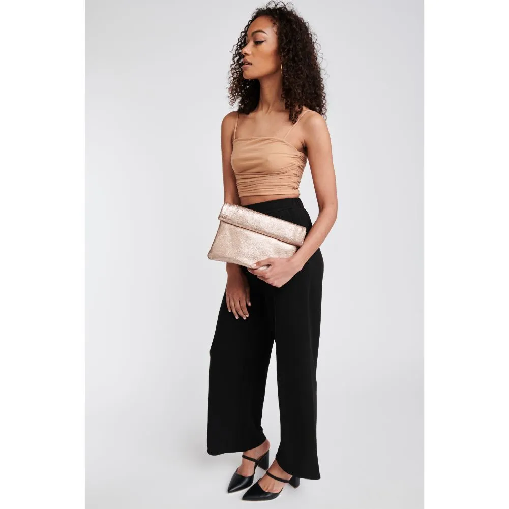 Gianna Metallic Clutch