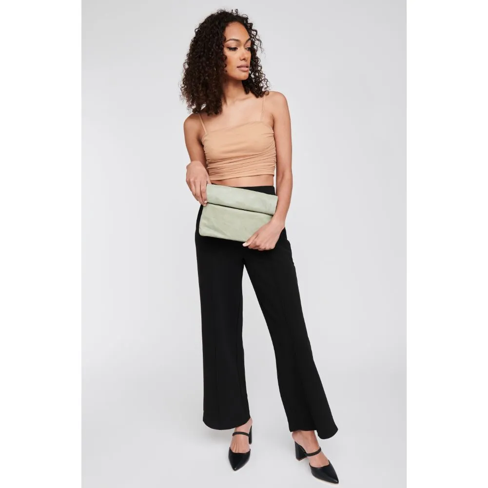Gianna Metallic Clutch