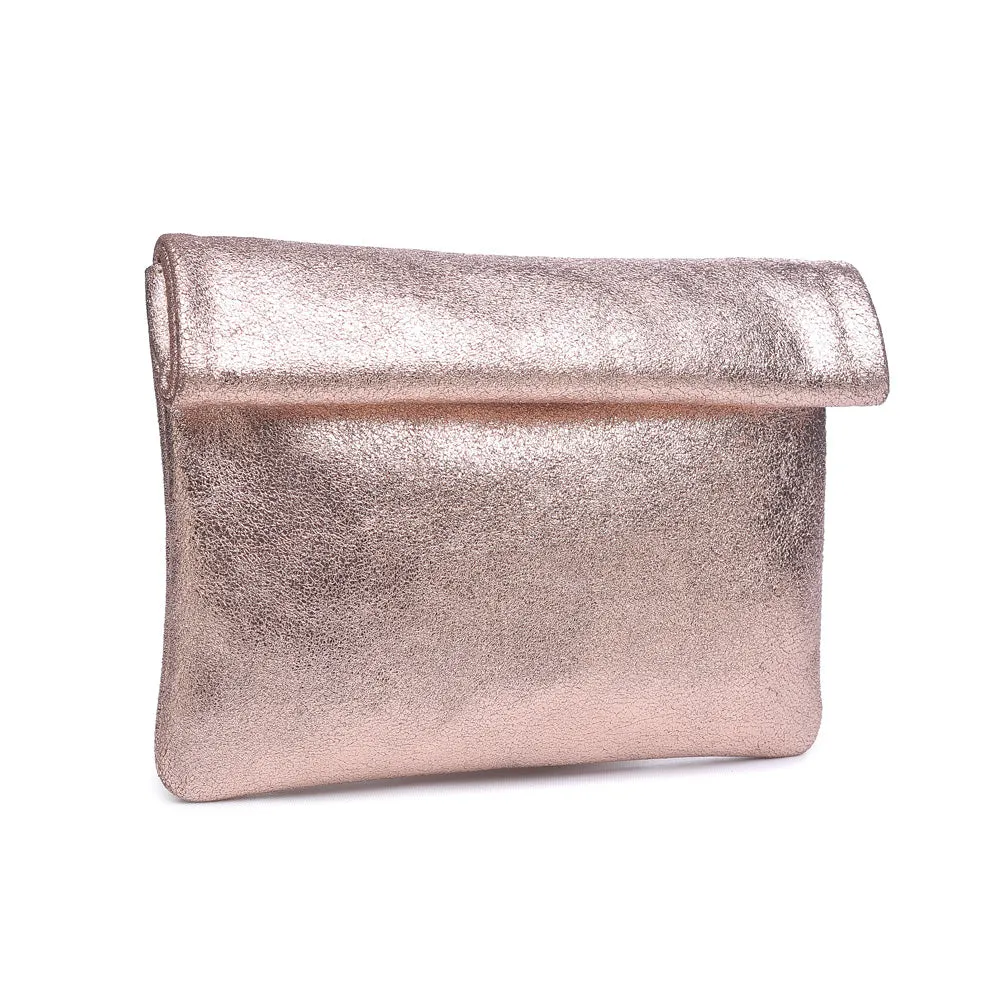 Gianna Metallic Clutch