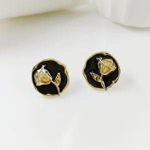 gold-rose-black-circel-earrings-jlt11223