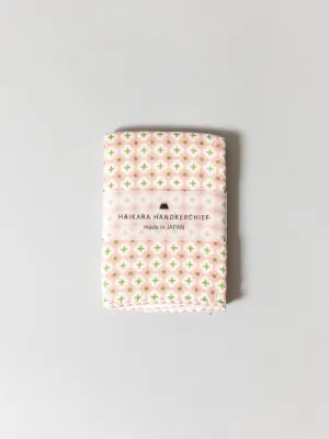 Haikara Little Handkerchief - Cross Pink