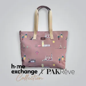 HomeExchange X PAK Rêve Weekender Tote