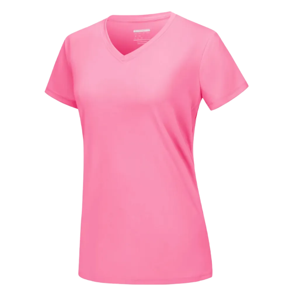 Instant Cooling V-neck Shirts Women