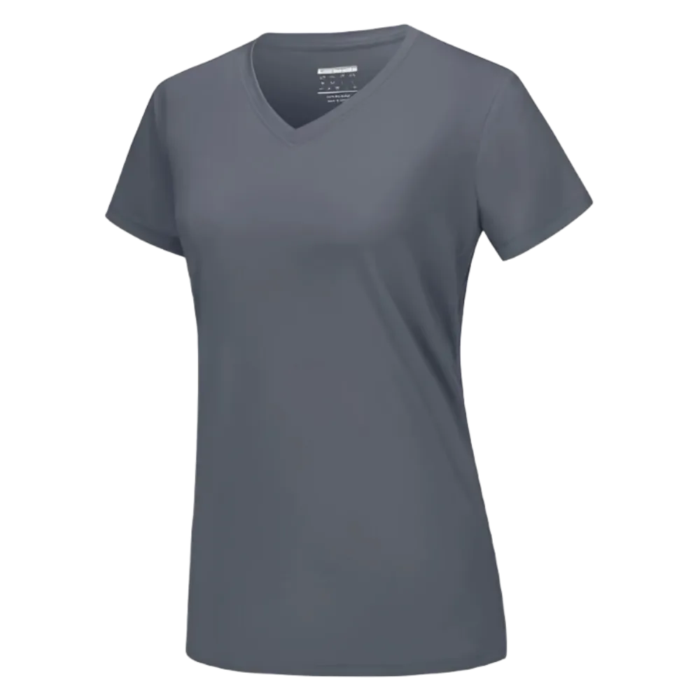 Instant Cooling V-neck Shirts Women