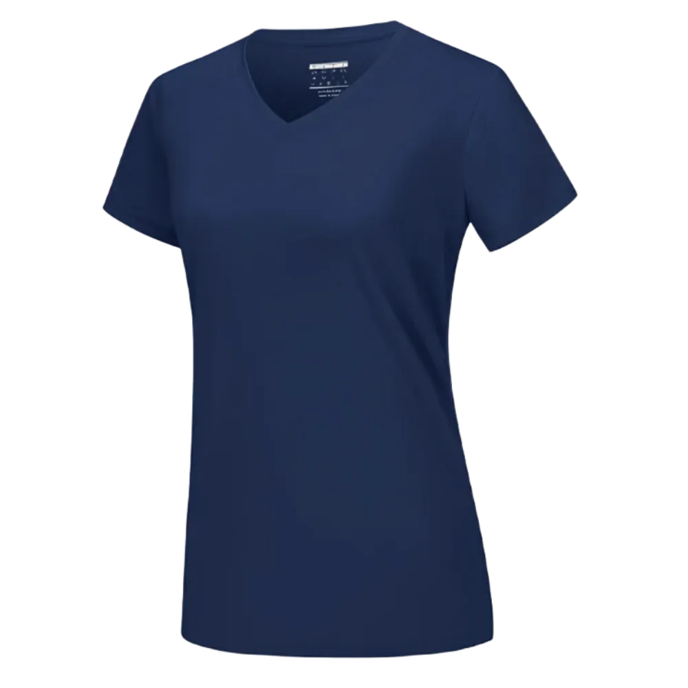 Instant Cooling V-neck Shirts Women