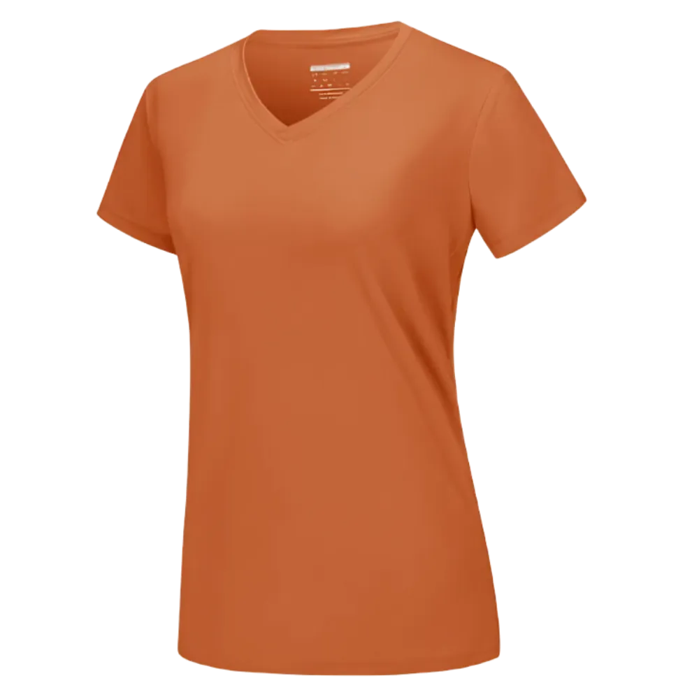 Instant Cooling V-neck Shirts Women