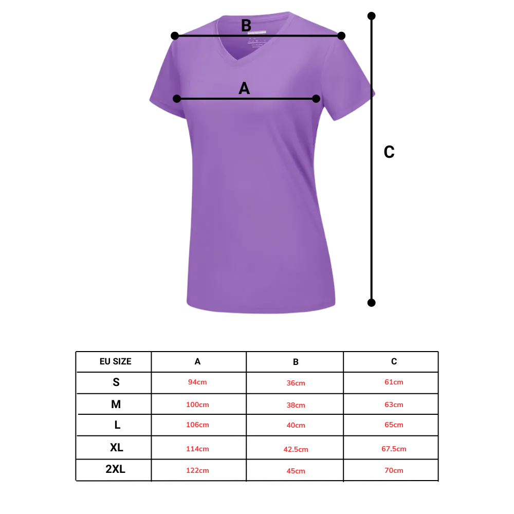 Instant Cooling V-neck Shirts Women