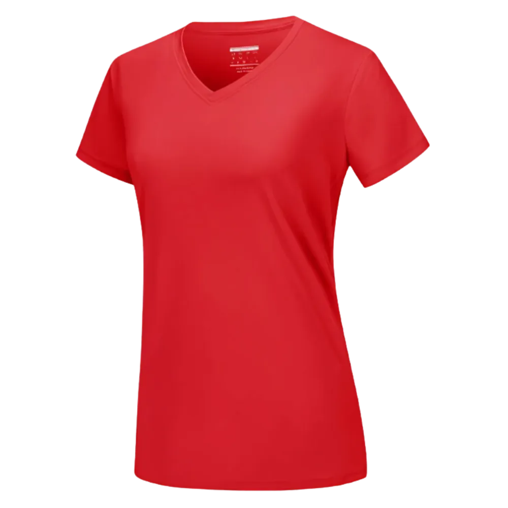 Instant Cooling V-neck Shirts Women