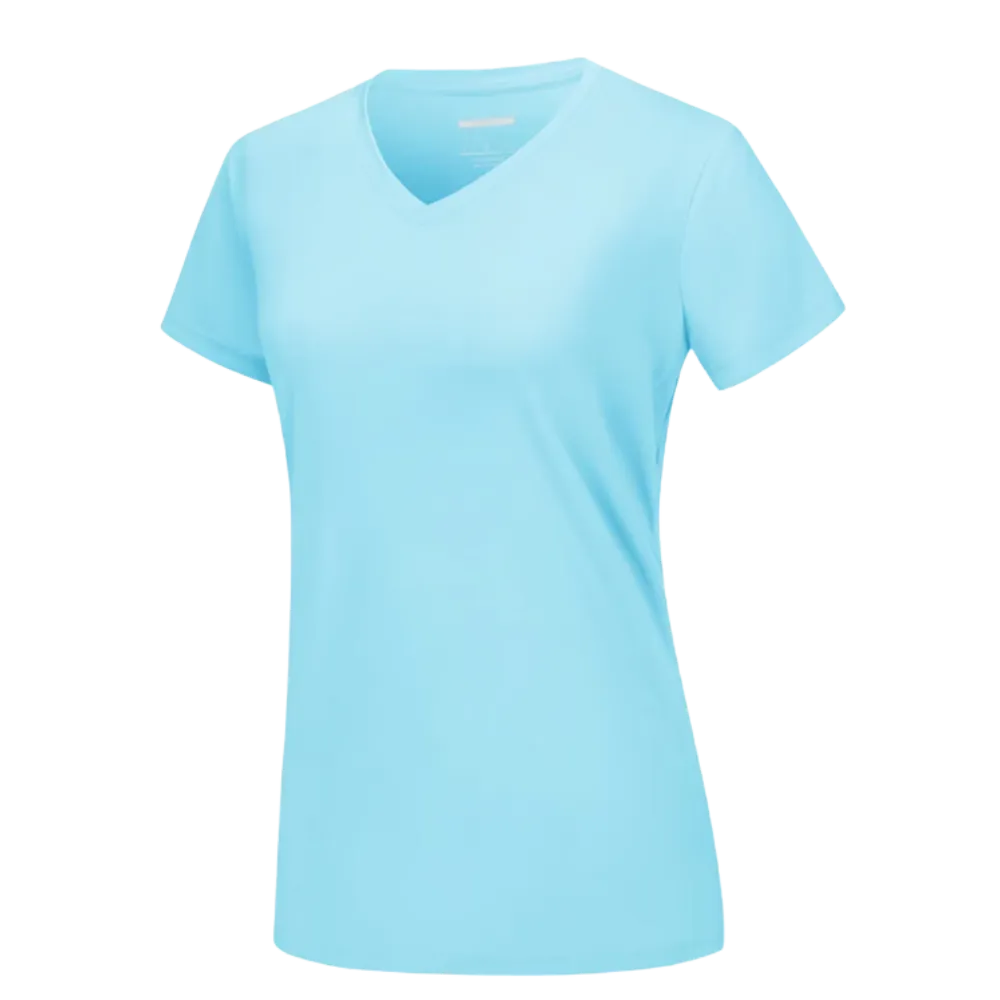 Instant Cooling V-neck Shirts Women